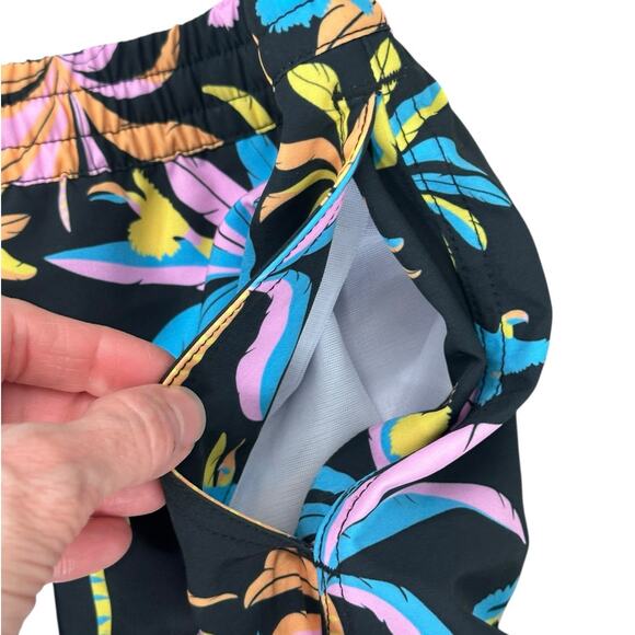 CHUBBIES Kids Swim Trunks The Black Light Nights Size XL 18/20 - Picture 3 of 6